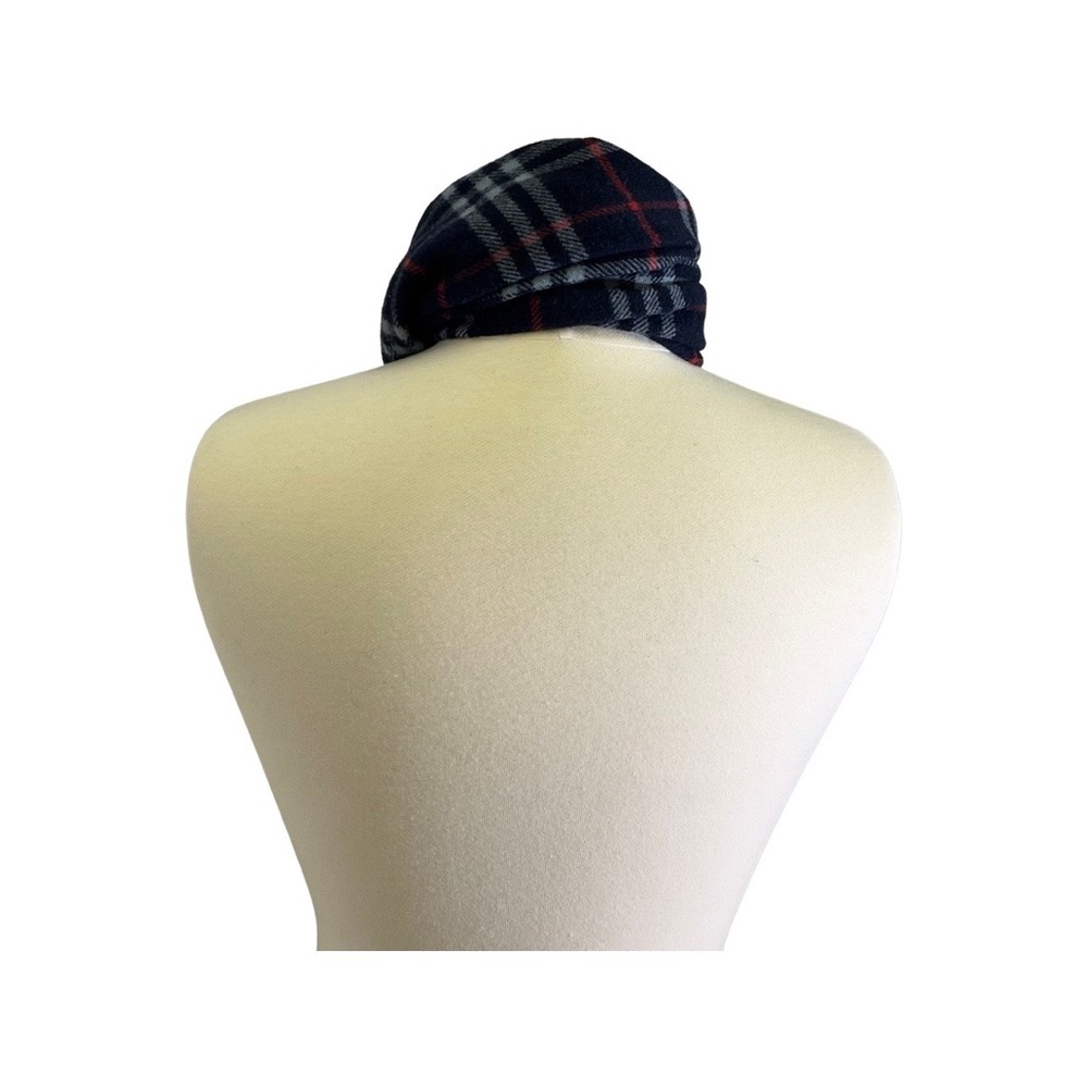 Burberry Dark Blue Nova Check Lambswool Scarf - Picture 6 of 7
